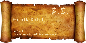 Putnik Dolli névjegykártya